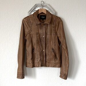 YMI Brown Leather Jacket